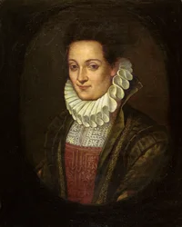 Porträt von Lavinia Fontana oder Selbstporträt der Künstlerin, um 1595